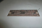 103-3656 " 1 Tag 4 Number Body Plate Briggs Identification 3 Id Style