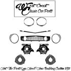 M1016 1064f M1065 M1064 M1048 Chevrolet Camaro Standard Black Grille Bezels Chrome Hl Buckets Housings