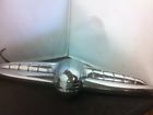 1343280 Mopar Hotr Chrome Pt Ornament 1951 Plymouth License Trunk Lid Plate Rear