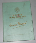 97h890e 1957 Manual Austin 97h890e. Service Genuine A40