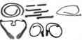 1986-1996 Corvette Seal Kit Convertible Weatherstrip 11pc