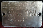 Sedan150 2 Dr 1957 Tag Cowl Chevy