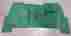 2120 Maldaver Bros Detroit Michigan 1959 Oldsmobile 88 98 Green Front Rubber Mat Nos