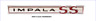 2356 Trim Parts Chevy Impala Ss Trunk Rear Deck Emblem Badge