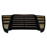25-278595-1 Corvette Louvers Rear Window Aluminum Eckler
