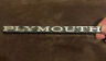 2582098 Oer Plymouth Emblem Valiant Ratrod Muscle Car