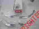 283-348 1960 Chevrolet Impala Parts New Chrome Moldings Front Eyebrow Hardware