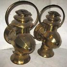 3-tier Lamps Bale Brass .31 Pair Early Stay-lit Atwood Side