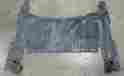 34401 Maldaver Bros Detroit Michigan 1961 1962 Pontiac Tempest Grey 4 Door Rear Rubber Mat Nos