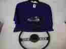 3575563 739992 1970s Chrysler Mopar Steering Wheel With Free New T Shirt Part