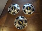 362013 Gm 3 Vintage 73 84 Chevy 12 Dog Dish Hubcaps 16 Wheels