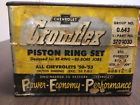 3704030 Chevrolet Piston Ring Set Std Cyl Nos Oem Cromflex