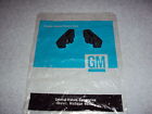 3919126 General Motors Nos Two Side Hood Bumpers Gm Camaro Chevelle