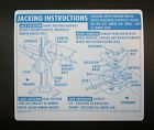 3949510 69 Camaro Jack Instructions