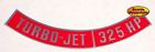 396-325tj Bmp Hp Chevelle Camaro Turbo Jet Decal