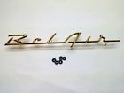 5556qegold Chevrolet Parts Source Chevy Belair Quarter Panel Emblem Script Bel