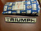 622262 Factory Tr250 Triumph Boot Emblem Trunk Nos Stock Original