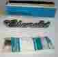 6260821 Caprice Chevrolet Nos 1974 Radiator Grill Nameplate Script Emblem