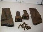64bw2-1b9 Wildcat Front Brackets Electra Buick Bumper 64 Lesabre