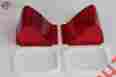 67tl-0086 Classic Gm 1967 Chevy Chevelle Rear Tail Lamp Light Lens Lenses Gasket Set Red Pair New