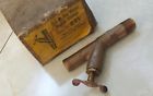 3113435 691 Nos Chevrolet Brass Hot Water Shutoff Valve