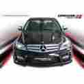 70-242870-1 Premier Quality Products Mercedes Expression Front Bumper Widebody Motorsport Kit 204 Chassis
