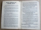 7002959 Gm Rochester Vintage Chevrolet Engine Service Bulletin Authentic Original