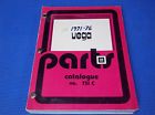 72 1974 Catalog 1976 1975 Cosworth 74 " 1971 75 1972 Vega Parts "original Monza 71-76 73 Master 1973