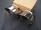 767688754 Mirror Visors New Pair Of Accessory Stainless Steel For Inch