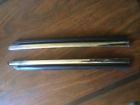 8734083 Gm Chevelle Vertical Quarter Window Chrome Trim And Weather Seals