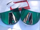 88978965 Deflectors New Pair Of Green Vintage Style Head Light Visors