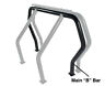 91002b Go Rhino Bed Bar Rear Main Black 887753033963