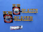 14016630 9904 Trim Parts New Chevy Chevrolet Blazer Fender Emblem Pair Gm