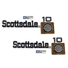 9921 Trim Parts Chevy Scottsdale Pick Up Truck Front Fender Emblem