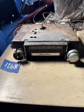 Amc 1ja4411 1974 Javelin 8 Track Player Am Radio Untested
