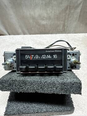 72-77amc Amc 2ht1413 R 53 Vintage Gremlin Hornet Am Radio Tested Nos