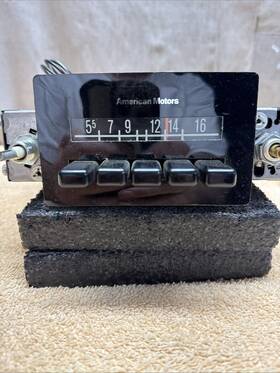 Amc 2ra1508 R 65 Vintage 1970 S American Motors Am Radio #2ra1508 Tested Nos