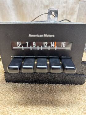 5am1702 Amc R 68 Vintage 1977 American Motors Am Radio #5am1702 Tested Nos