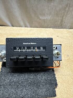 Amc 5am1706 R 70 Vintage 1977 American Motors Am Radio #5am1706 Tested Nos