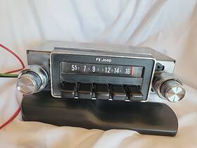 5jc1906 American Motors Vintage 1979 Amc Jeep Am Radio Oem Model #5jc1906 Un-tested