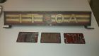 Antique Taxi 1920s Top Yellow Cab Lighted Checker Roof
