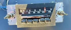 78-gm-mxd Audiovox 7936486 Vtg 1978 Gm No. Gm-mxdh Am/fm 5 Push Button Car Truck Radio