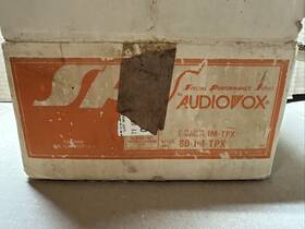 Audiovox 80-im-tpx Vintage Am/fm Stereo Car Radio Rare 1970 S 1980