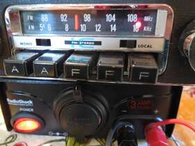 Audiovox C-575c 1970 S Am/fm Car Stereo Multiplex Radio Tested Model