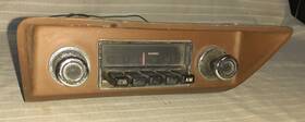 Automatic Radio Ford D42a-18842-awa Vintage Am/fm Model Mxv-3552 With Oem Bezel