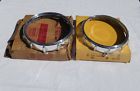 B7a-13489-a Ford Pair Nos Tail Light Lens Sleeve Trim