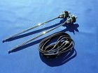 B9042r B9042l New 1963 1964 Chevrolet Chevy Impala Belair Rear Slanted Telescopic Antenna Pair