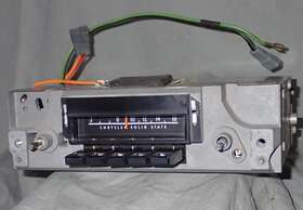 2884752 Bendix 70 Oem Mopar B Body Pushbutton Am Radio 2884 752 Charger Coronet Road Runner Gtx