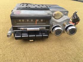 C9la-19a241-b Bendix 68-71 Lincoln Mark Iii Am Fm Stereo Radio C9la-19a241 Functional Concours