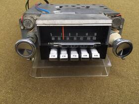F7tbg Bendix 67 Mercury Cougar Comet Factory Am Fm Radio Non-functional Concours